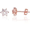 Diamond Sky Jewelry Auksiniai auskarai-vinukai su cirkoniais „Andromeda III“
