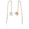 Diamond Sky Jewelry Auksiniai auskarai su cirkoniais „Švarus Balansas“