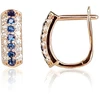 Diamond Sky Jewelry Auksiniai auskarai su cirkoniais „Benediktas“