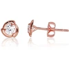 Diamond Sky Jewelry Auksiniai auskarai-vinukai su cirkoniais „Vortex II“