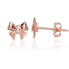 Diamond Sky Jewelry Auksiniai auskarai su cirkoniais „Cute Bow-Knots“