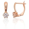 Diamond Sky Jewelry Auksiniai auskarai su cirkoniais „Junona Gold XVIII“