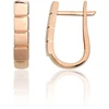 Diamond Sky Jewelry Auksiniai auskarai „Šviesos Geometrija“