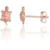 Diamond Sky Jewelry Auksiniai auskarai-vinukai „Vėžliukas“