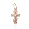 Diamond Sky Jewelry Auksinis kryželis „Išgelbėk ir Apsaugok VI“
