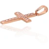 Diamond Sky Jewelry Auksinis kryželis su cirkoniais „Klasika Gold XVIII“