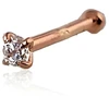Diamond Sky Jewelry Auksinis nosies auskaras su cirkoniais „Junona III“