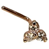 Diamond Sky Jewelry Auksinis nosies auskaras su cirkoniais „Scarlet Flower“