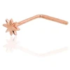 Diamond Sky Jewelry Auksinis nosies auskaras „North Star“
