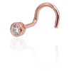 Diamond Sky Jewelry Auksinis nosies auskaras su cirkoniais „Junona II“