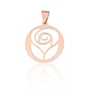 Diamond Sky Jewelry Auksinis pakabukas „Auksinė Rožė III“