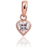 Diamond Sky Jewelry Auksinis pakabukas su cirkoniais „Amor XIV“