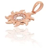 Diamond Sky Jewelry Auksinis pakabukas su cirkoniais „Auksinė Saulė XXIII“