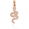 Diamond Sky Jewelry Auksinis pakabukas su cirkoniais „Gyvatė“