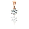 Diamond Sky Jewelry Auksinis pakabukas su cirkoniais „Juno X“