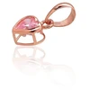 Diamond Sky Jewelry Auksinis pakabukas su cirkoniais „Amor II“