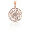 Diamond Sky Jewelry Auksinis pakabukas su cirkoniais „Solaris“