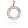 Diamond Sky Jewelry Auksinis pakabukas su deimantais „Omega“