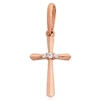 Diamond Sky Jewelry Auksinis pakabukas su cirkoniais „Klasika Gold LXIX“