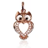 Diamond Sky Jewelry Auksinis pakabukas su cirkoniais „Owl VIII“
