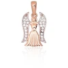 Diamond Sky Jewelry Auksinis pakabukas su cirkoniais „Angel XIV“