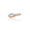 Diamond Sky Jewelry Auksinis pakabukas su deimantais ir topazais „Grakštumas II“