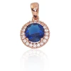 Diamond Sky Jewelry Auksinis pakabukas su cirkoniais „Širdys ir Strėlės“