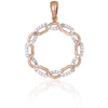 Diamond Sky Jewelry Auksinis pakabukas su deimantais „Omega II“