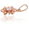 Diamond Sky Jewelry Auksinis pakabukas su cirkoniais „Auksinė Ramunė“