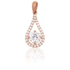 Diamond Sky Jewelry Auksinis pakabukas su cirkoniais „Vienna“