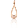 Diamond Sky Jewelry Auksinis pakabukas su cirkoniais „Aušros Ašaros“