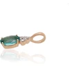 Diamond Sky Jewelry Auksinis pakabukas su deimantais ir smaragdais „Notika X“