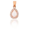 Diamond Sky Jewelry Auksinis pakabukas su cirkoniais ir opalitu „Masterpiece II“