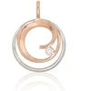 Diamond Sky Jewelry Auksinis pakabukas su deimantais „Melisandra VII“