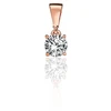 Diamond Sky Jewelry Auksinis pakabukas su cirkoniais „Juno IX“