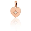 Diamond Sky Jewelry Auksinis pakabukas su cirkoniais „Amor XV“