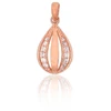 Diamond Sky Jewelry Auksinis pakabukas su cirkoniais „Princesės Ašara IV“