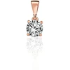 Diamond Sky Jewelry Auksinis pakabukas su cirkoniais „Juno VII“