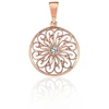 Diamond Sky Jewelry Auksinis pakabukas su cirkoniais „Solaris“