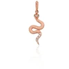 Diamond Sky Jewelry Auksinis pakabukas su cirkoniais „Gyvatė II“