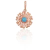 Diamond Sky Jewelry Auksinis pakabukas su turkiu „Turkio Žiedas“
