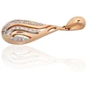Diamond Sky Jewelry Auksinis pakabukas su deimantais „Golden Drop“