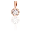 Diamond Sky Jewelry Auksinis pakabukas su cirkoniais „Juno II“