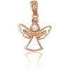 Diamond Sky Jewelry Auksinis pakabukas su cirkoniais „Angelas“