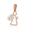 Diamond Sky Jewelry Auksinis pakabukas su cirkoniais „Angel VI“