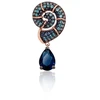 Diamond Sky Jewelry Auksinis pakabukas su cirkoniais „Ocean Spiral“