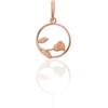 Diamond Sky Jewelry Auksinis pakabukas „Tylūs Lapai“