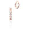 Diamond Sky Jewelry Auksinis pilvo auskaras su cirkoniais „Confetti“