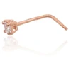 Diamond Sky Jewelry Auksinis pilvo auskaras su cirkoniais „Juno Mini III“