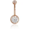 Diamond Sky Jewelry Auksinis pilvo auskaras su cirkoniais „Juno Gold VIII“